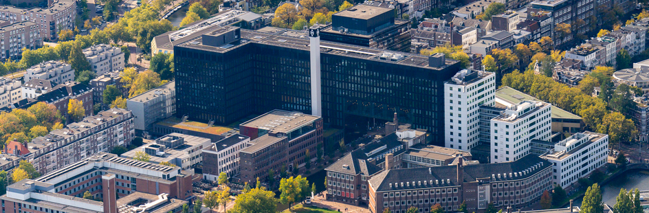 Roeterseiland luchtfoto