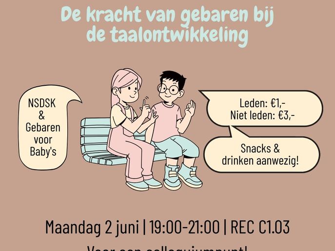 Symposium Comenius: De kracht van gebaren bij de taalontwikkeling 