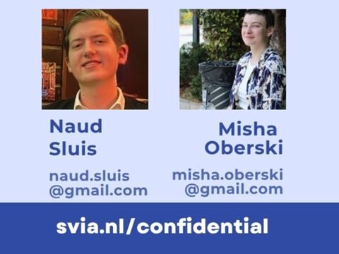 Naud Sluis en Misha Oberski