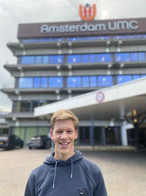 Okke Thijssen, studentassassor bachelor Geneeskunde