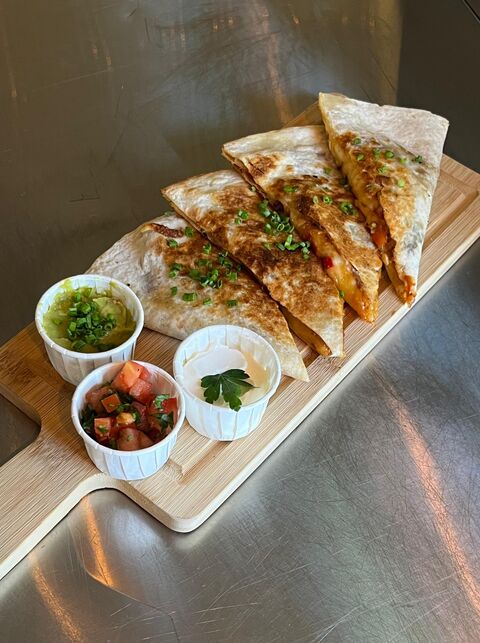 Quesadillas Café de Krater