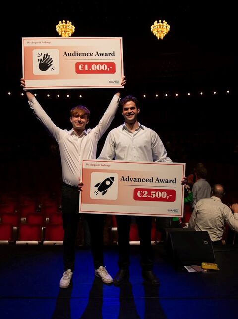 Winnaars Favian Brzeski en David Morgan