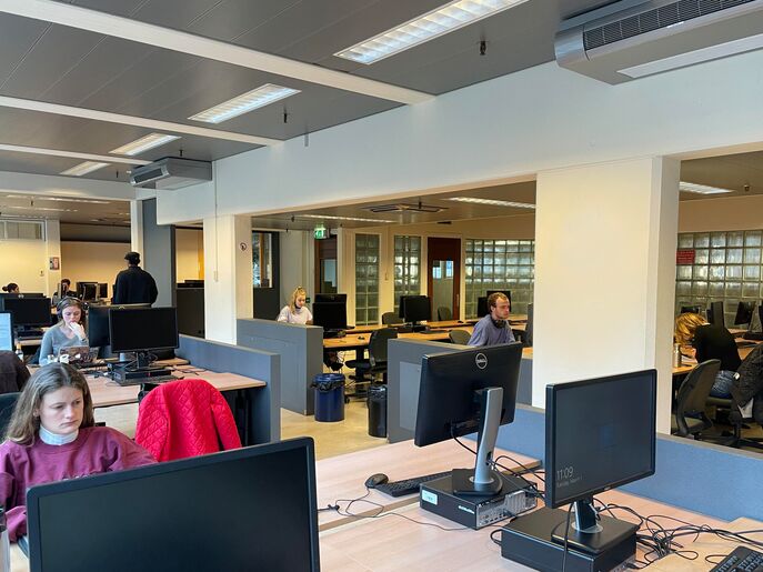 There will still be 127 study places available on the ground floor. Image: Marta Adsarias