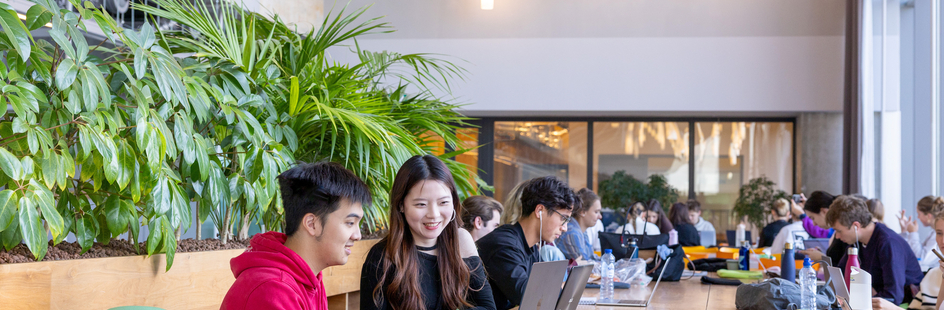 Students in conversation